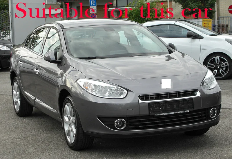 Для Renault Fluence samsung SM3 2010- автомобильные аксессуары пластиковый внешний козырек вентиляционные Шторы окно Защита от солнца и дождя дефлектор