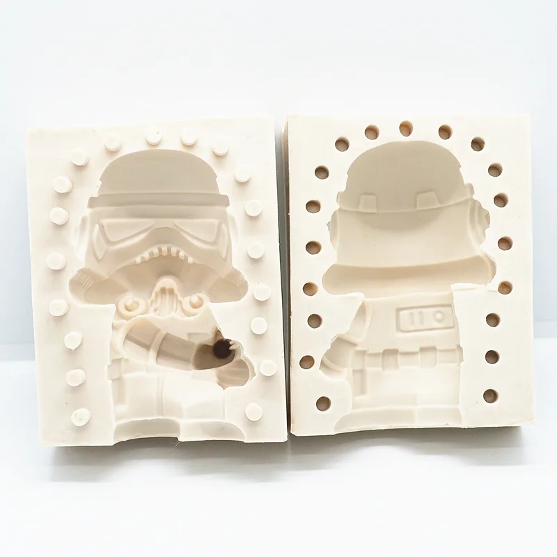 Description Picture 5 of item3d War Gun Soldier Silicone Mold Kitchen Resin Baking Tool DIY Pastry Cake Fondant Moulds Dessert Chocolate Lace Decoration