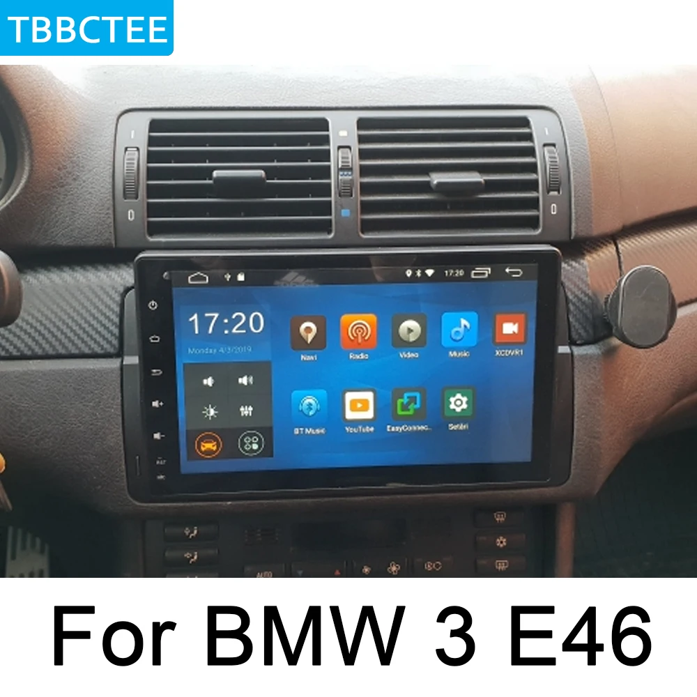 Для BMW 3 серии E46 1998 ~ 2006 автомобильный мультимедийный плеер gps навигационная