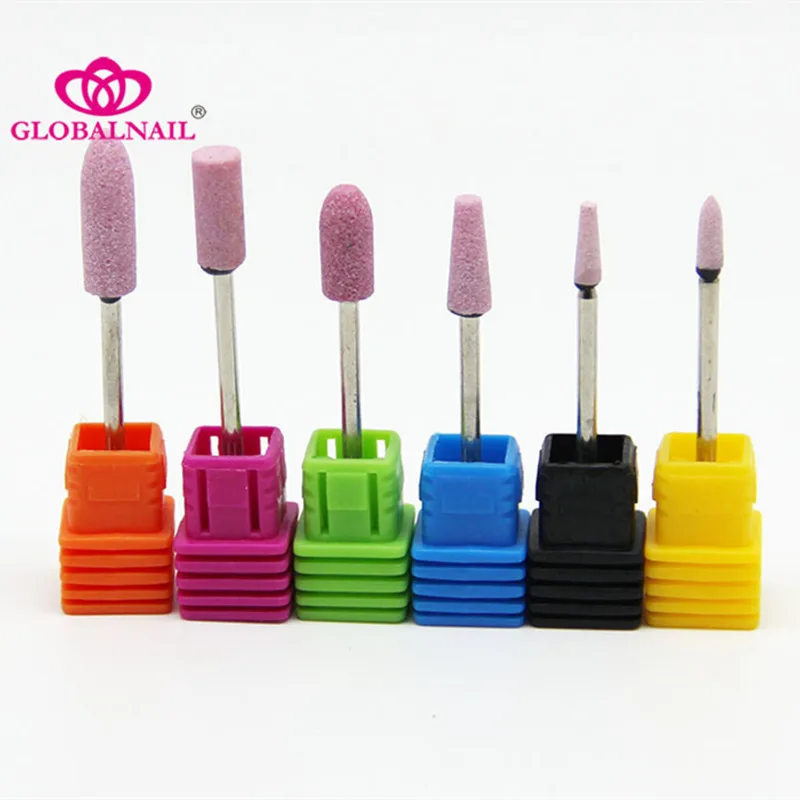 Nail Drill Beauty Manicure Corundum Drill Bits Removal Cuticle Cleaner Tools