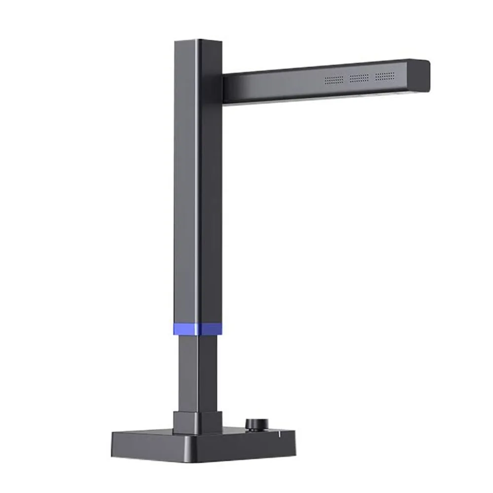 Scanner per documenti portatile CZUR Shine 800 A3 Pro, fotocamera per documenti ad alta velocità USB 2.0 da 8 megapixel per l'educazione all'apprendimento a distanza