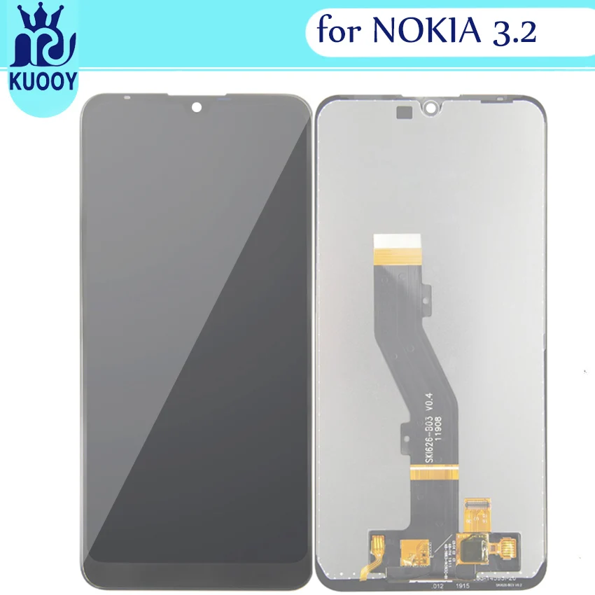 6,2" ЖК-дисплей для Nokia 3,2 ЖК-дисплей сенсорный экран стеклянная панель дигитайзер сборка