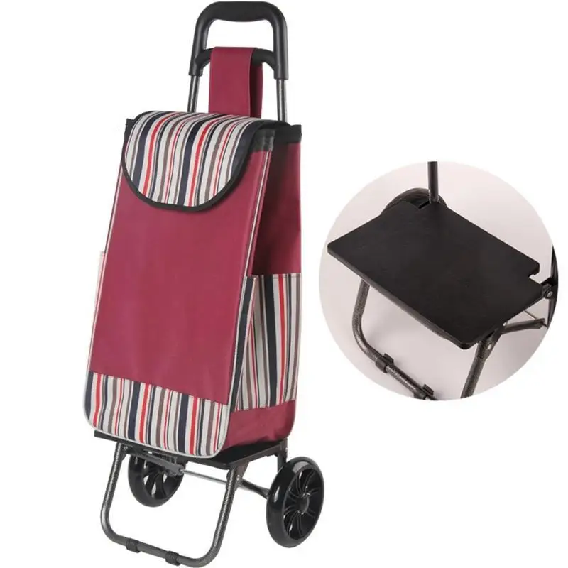 La piegevole carito Compra Mesa Cozinha Roulant Chariot De Courses Avec roulets Carrello Cucina Кухонная Тележка для покупок - Цвет: MODEL E