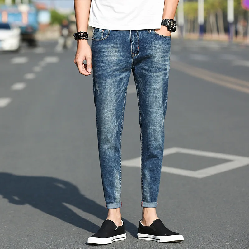 han edition elastic nine minutes of pants male port of cultivate ...