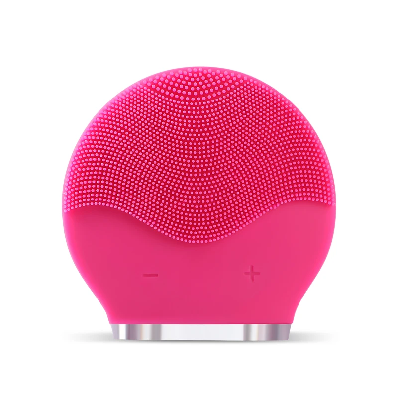 Перезаряжаемая ультра звуковая вибрация электрическая Очищающая щетка для лица