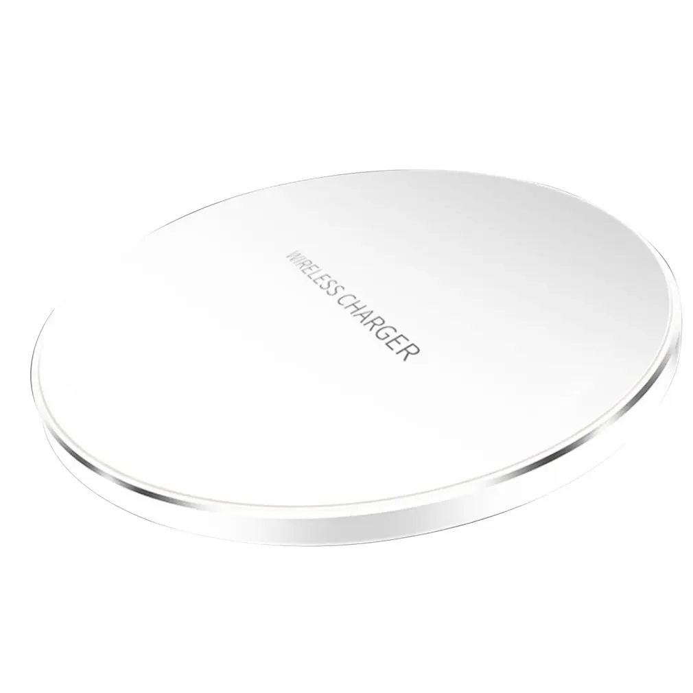 Qi Metal Wireless Charger For iPhone Desktop Fast Charging Samsung | Мобильные телефоны и аксессуары