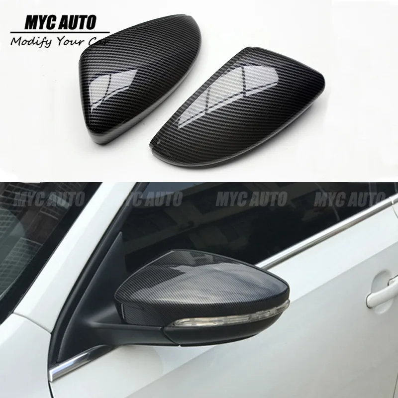 

Replacement Style For Volkswagen VW CC Beetle Jetta Passat Carbon Look Rear View Mirror Cover 2009 2010 2011 2012 2013 -2019
