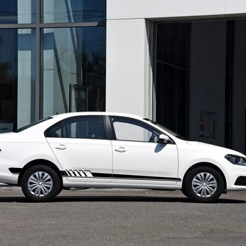 

Car Side Stickers for Volkswagen Polo Golf 4 6 7 Passat B4 B5 B6 B8 Touareg Auto Vinyl Film Decal Design Auto Customization Acce