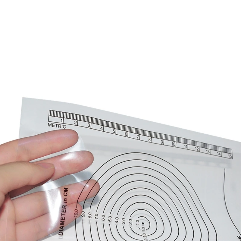 Wound Measurement Rulers 100 Pack Inches & Centimeters Disposable Wound