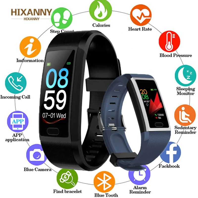

Fitness Bracelet Blood Pressure Measurement Waterproof Smart Band Bracelet Watch Fitness Tracker Heart Rate Activity Tracker