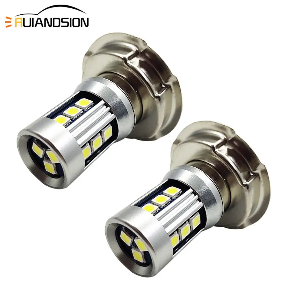 Ampoule LED Phare Moto P26S, Blanc 6000K, 10-30V - Neuf, 1200 Lumens