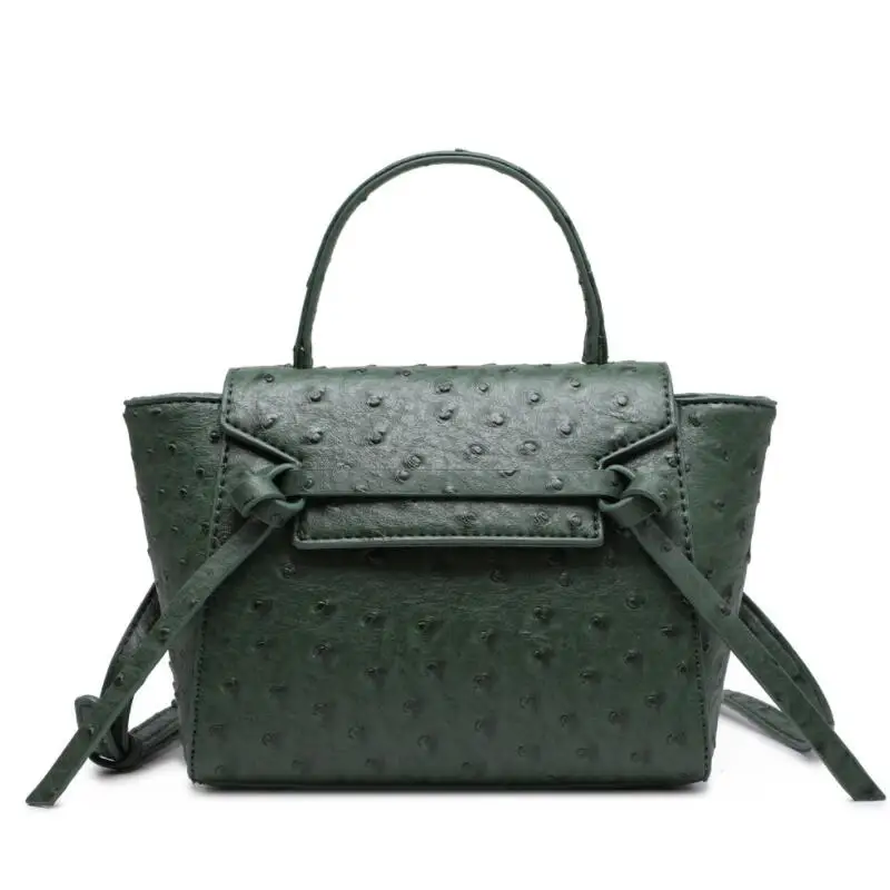 

Genuine Leather Handbag For Women Casual Brand Small Shoulder Bag Crossbody Bag 2020 New Arrival Ostrich Grain Purse And Handbag