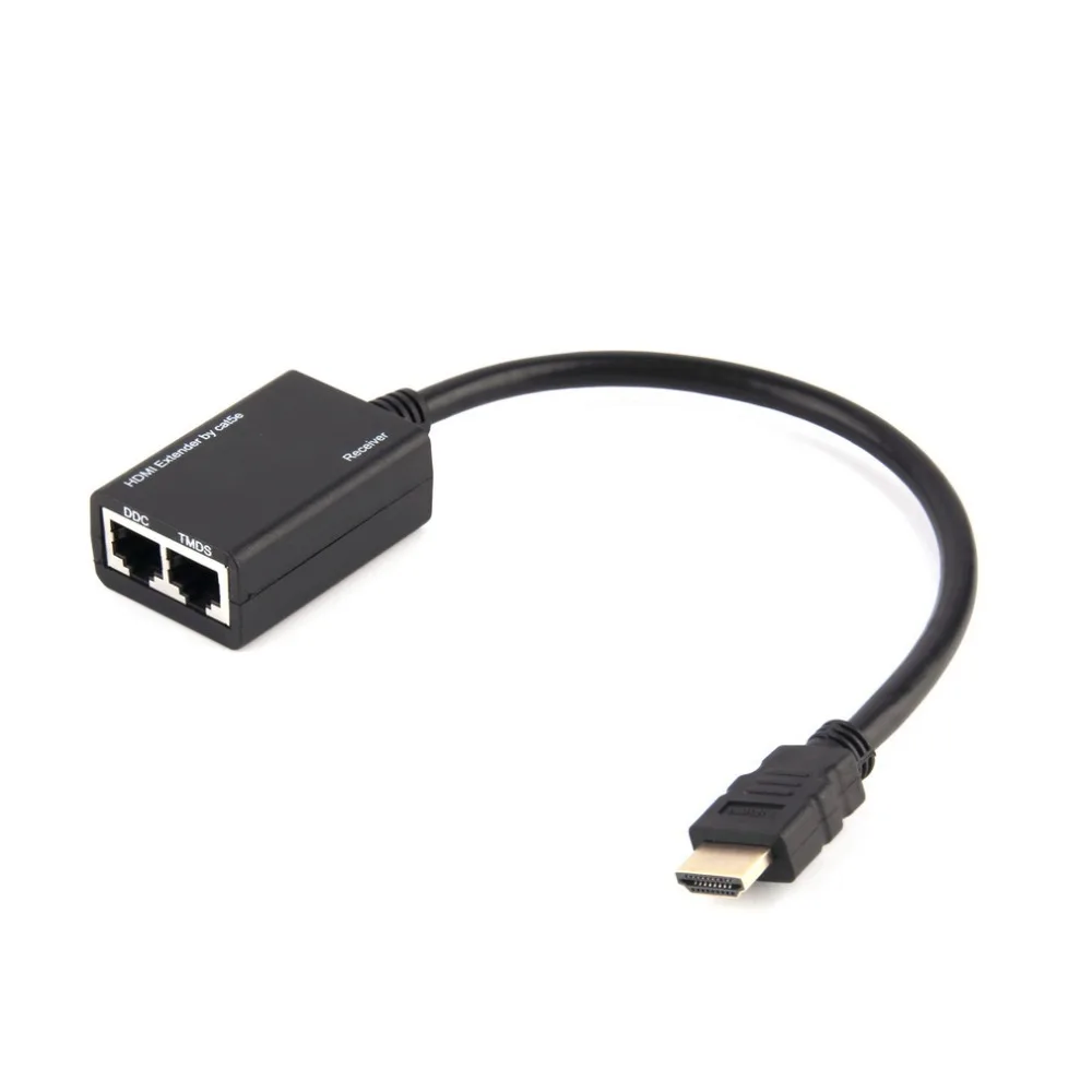 HDMI, Овер-RJ45 CAT5e CAT6 UTP LAN Ethernet удлинитель Ретранслятор Сигнала 1080 p 3D HDMI Кабельные секции поддерживает 3D