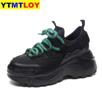 

Women Sneakers 2020 Fashion Casual Shoes Woman Comfortable Breathable White Flats Female Platform Chaussure Femme Reflective