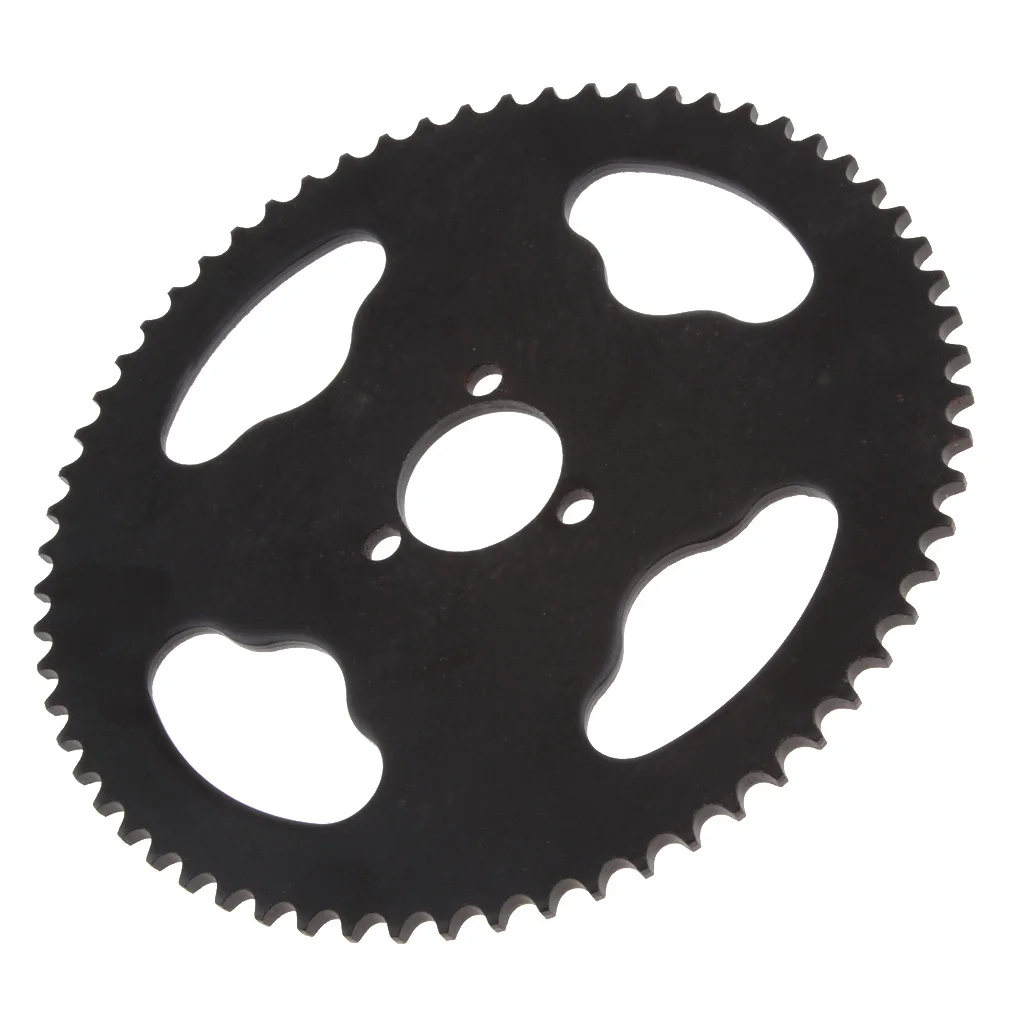 

64 Teeth Rear Sprocket Chain Pitch T8F for 49cc Quad Dirt Bike Motor (Black)