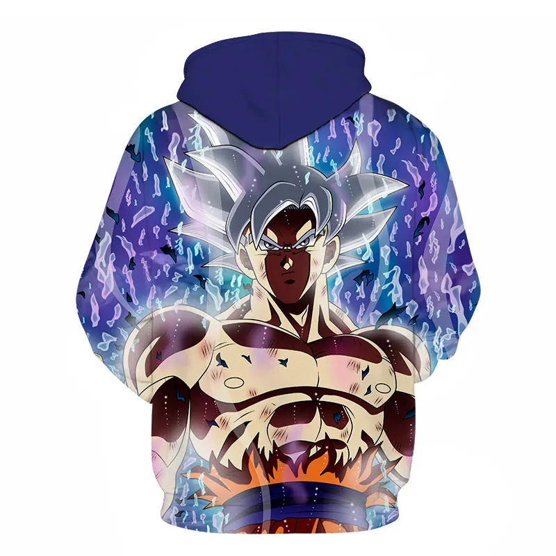 Off White Dragon Z Ball Kids Goku Косплей толстовки мужские супер saiyans толстовки DBZ Vegeta 3D пуловер с капюшоном мужская Толстовка S-6XL