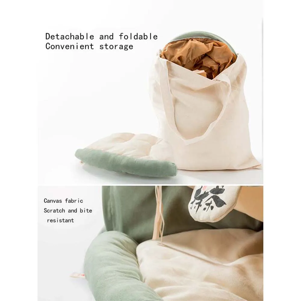 Забавная кошка кровать туннель складной кринкл Pet палатка котенок щенок хорьки