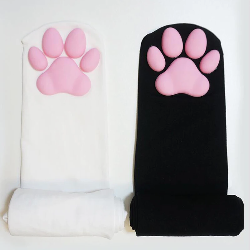 Cosplay&ware Over Knee Kawaii 3d Cat Pad Kitten Paw Socks Girl Lolita Cosplay Velvet Leggings Overknee Thigh High Long Stockings 60cm -Zentai shop online Hc23e788d34464885956847f20aa1a4a3I.jpg