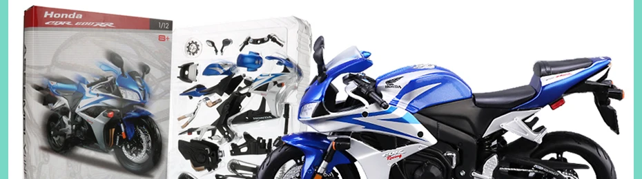 Maisto 1:12 Сплав мотоцикл игрушка внедорожник CBR 600RR сборочная линия модель наборы строительные игрушки для детей взрослых подарок