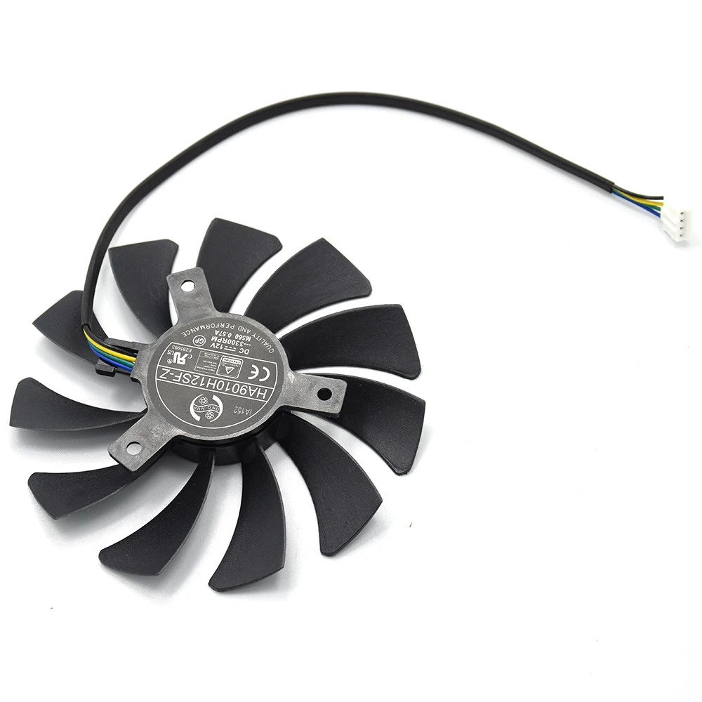 Nowy 85mm DC 12 V wentylator chłodnicy do Zotac Nvidia GTX1060 6 GB MiNi GTX 1060 3 GB t129215SH HP RX480 karta graficzna chłodzenia 2 Nowy 85mm DC 12 V wentylator chłodnicy do Zotac Nvidia GTX1060 6 GB MiNi GTX 1060 3 GB t129215SH HP RX480 karta graficzna chłodzenia 2
