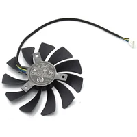 Nowy 85mm DC 12 V wentylator chłodnicy do Zotac Nvidia GTX1060 6 GB MiNi GTX 1060 3 GB t129215SH HP RX480 karta graficzna chłodzenia 2