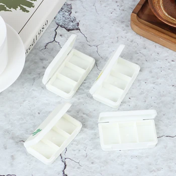

Portable Mini 3 Grids Pill Box Tablet Pill Case Dispenser Medicine Boxes Dispensing Medical Kit Mini Organizer Case
