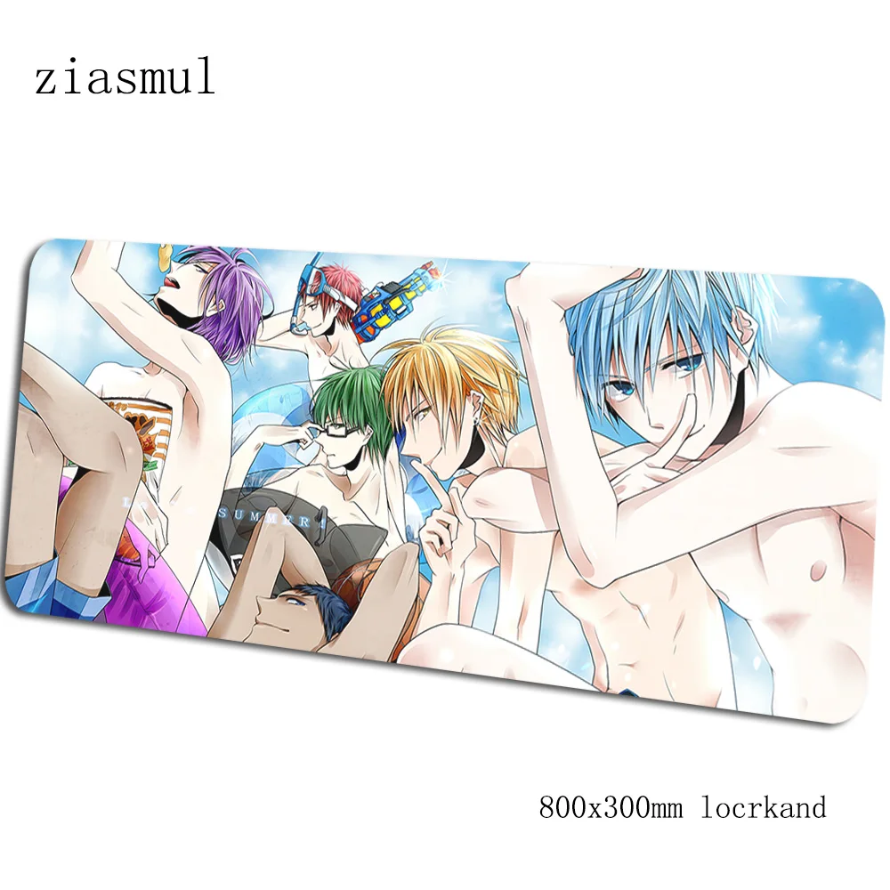 Баскетбольный коврик Kuroko 80x30 см, игровой коврик для мыши, большой игровой коврик для мыши, геймерский компьютерный стол, HD коврик с рисунком, notbook mousemat - Цвет: pattern 4