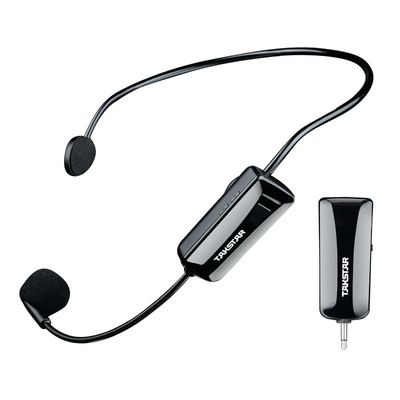 

HM-200W wireless UHF Headworn Microphone use for amplifier or speaker cabinet in speech,teaching,tour guide,propaganda