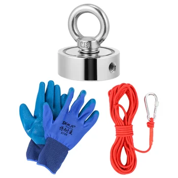 

1 Set Salvage Professional Durable Premium High Quality Fishing Accessoy Round Magnet Detectors Salvage Supplies for Outdoor