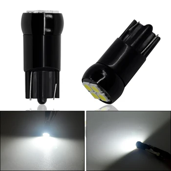 

4pcs 12V T10 w5w LED Light 3030 4smd LED Bulb Automotive
