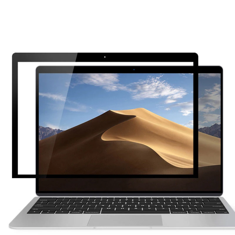 Screen Protector Cover With Black Frame For MacBook Pro 13 Air 13 Mac book 11 air 12 Retina 13 pro Air 2018 protection film (12)
