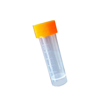 

5ML 100PCS/LOT Graduation Plastic Cryovial Test Tube Cryo Freezing Tube Sterile Tube With Cover Sterile Plastic Test Tube