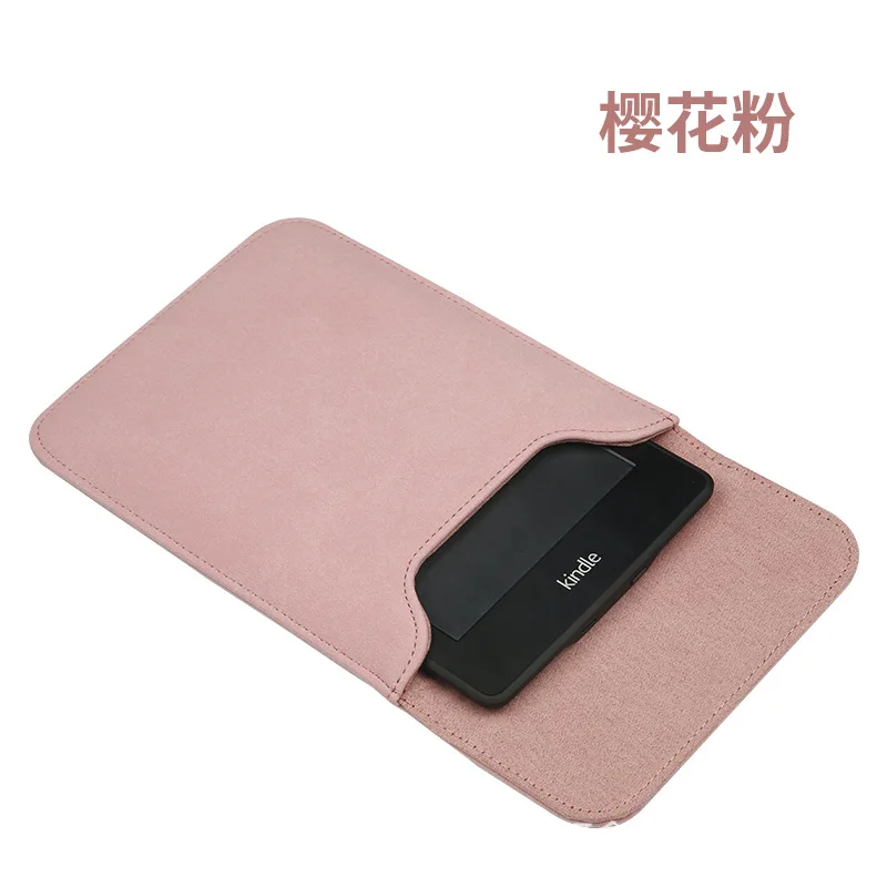 Сумка-вкладыш для kindle paperwhite 4 voyage oasis десятого поколения Матовый кожаный защитный чехол - Цвет: pink