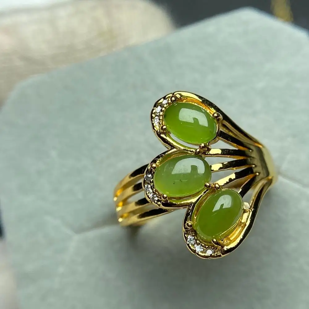 Кольцо из натурального турмалина натуральный bijoux femme (украшения своими руками)