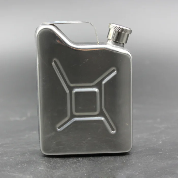Открытый Портативный 5oz Нержавеющая сталь набедренная фляжка для спиртных напитков горшок для вина, кувшин для напитков канистры масла топливо, бензин может JS22