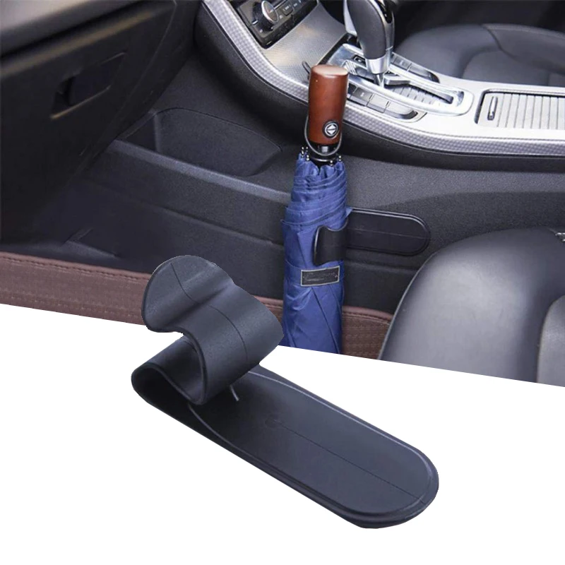 

New Multifunction Self-adhesive Home Car Umbrella Hook Multi Holder Hanger Auto Seat Clip Fastener Rack Umbrella Organizer