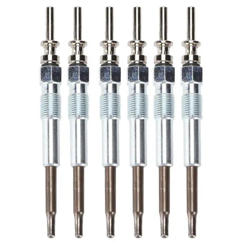 6pcs Heater Glow Plugs 12237786869 Replacement for BMW 3 5 6 7 Series