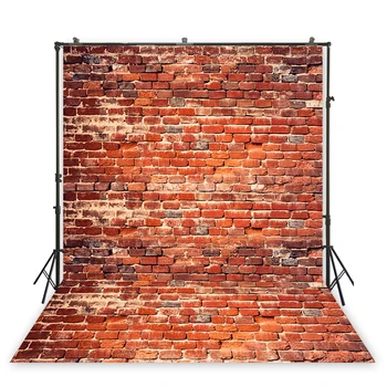 

HUAYI red brick wall photo shoot backdrop background for taking photo of newborns baby art fabric backdrop D-1862