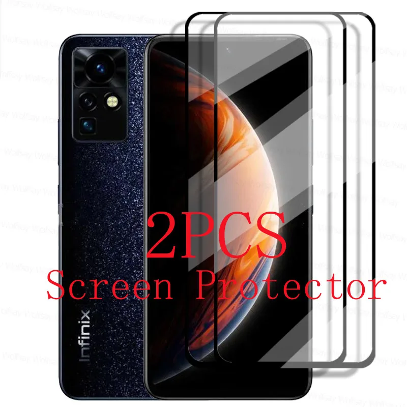 2PCS Full Cover Glass For Infinix Zero X Tempered Glass For Infinix Zero X Screen Protector Protective Film For Zero X Neo