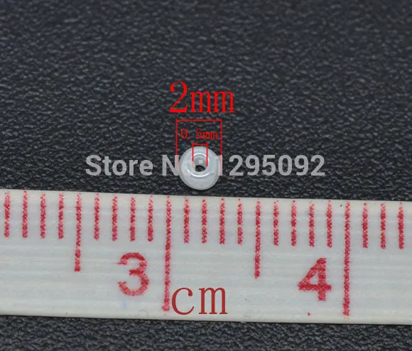 Бусины из белого стекла 250 г 2 мм|seed beads|bead spacersround shape |