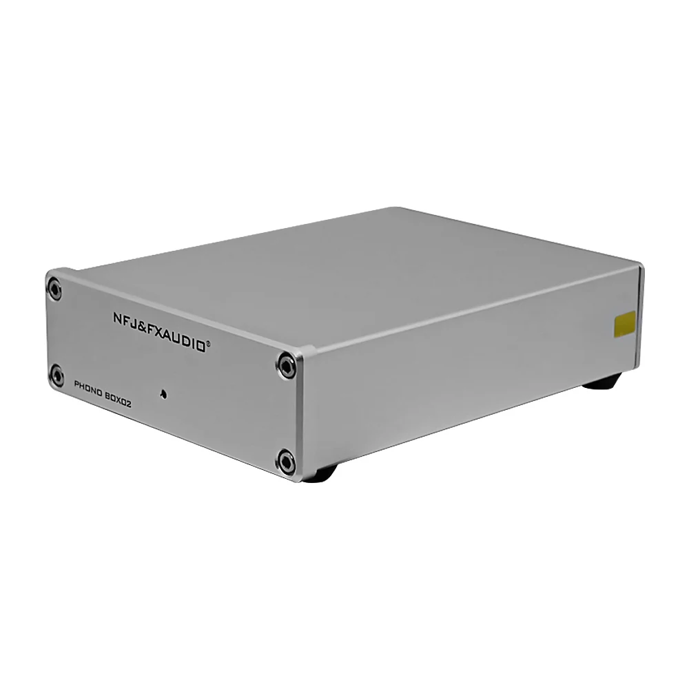 Предусилитель NFJ & FXAUDIO BOX02 LP проигрыватель виниловых записей HIFI Mini MM/MC