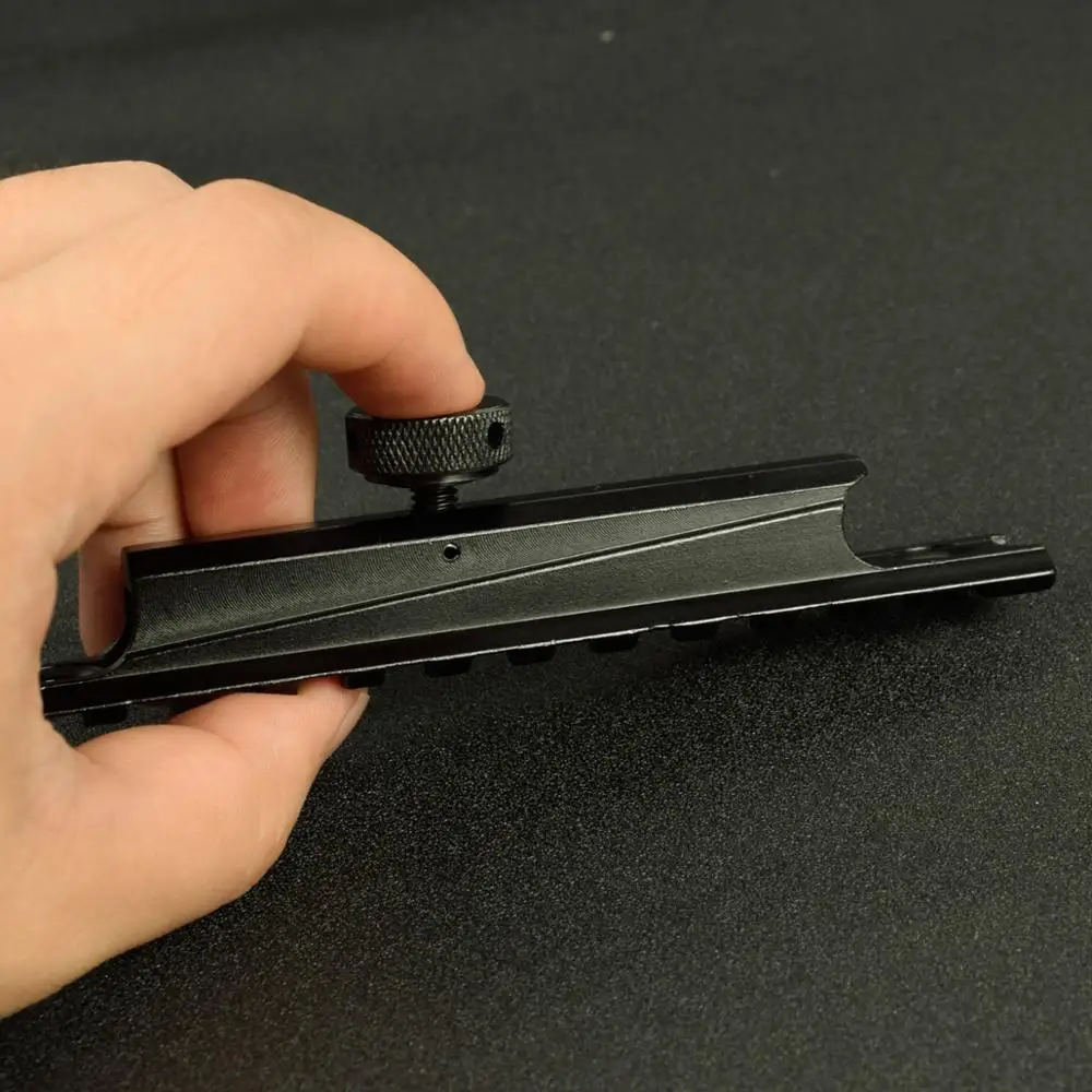

Tactical 12 slots Weaver Rail Mount 20mm Scope Mount Base AR For M4 / M16 Carry Handle Flat Top Rail Hunting Accessories