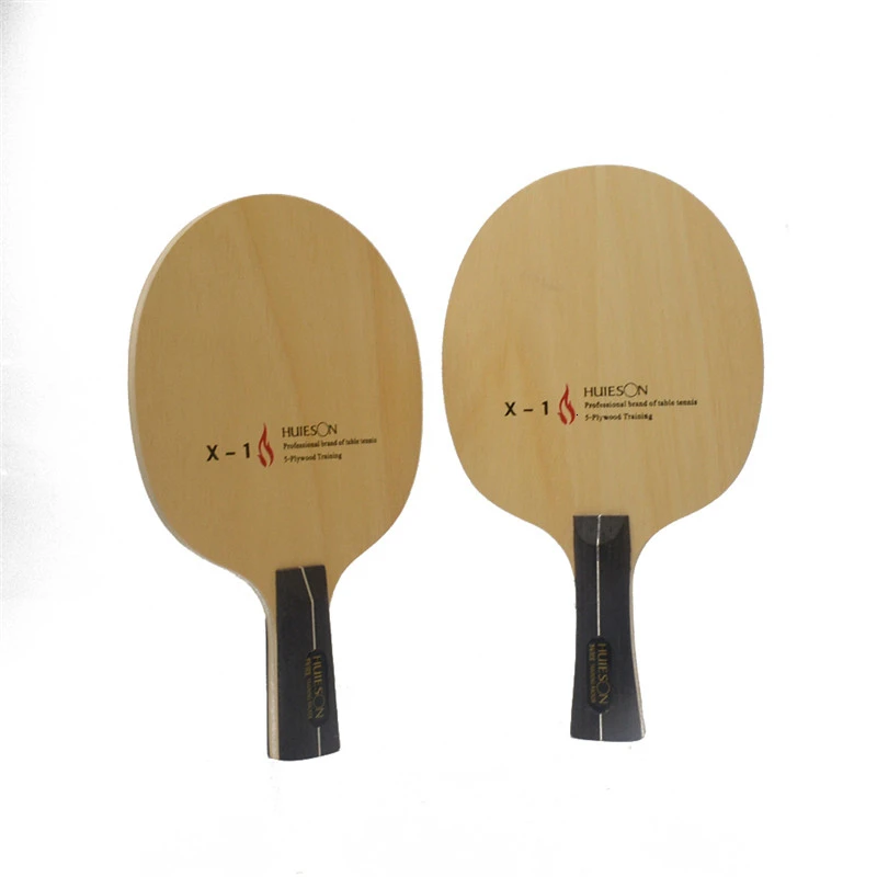 Huieson 5 Ply Wood Table Tennis Blade Soft Lightweight and Non-Bouncy Blade for Table Tennis Learners Kids Entry Level Racket (8)
