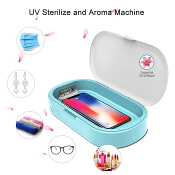 

UV Sterilize and Aroma Machine, UV phone sterilizer also for masks, handkerchief, gadgets and small objects. 2W