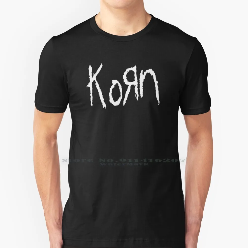 Maglietta Americana In Metallo Cotone 6Xl Band Music Korn Album Song Vocalist Guitarist