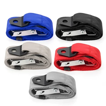 

85cm-128cm Adjustable Airplane Motorcycle Car Seat Safe Belt Plane Seatbelt Extenders Colored Seat Belts Safety Belt
