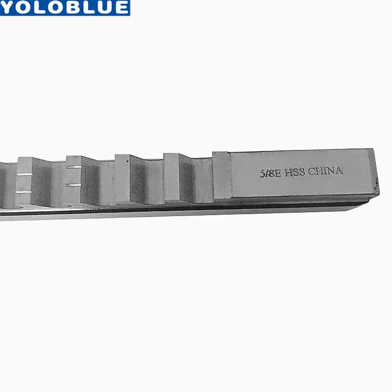 HSS 5/8 E Push-Type Keyway Broaches Inch Size Cutting Tool for CNC Metalworking knife