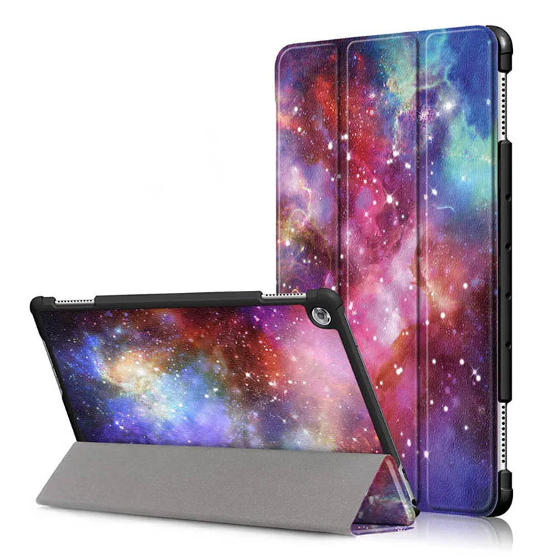 

Auto Wake-Sleep Case for Huawei MediaPad M5 Lite 10.0 BAH2-W19/L09/W09 10.1" Tablet PC Stand Cover for Huawei M5 Lite 10 Case
