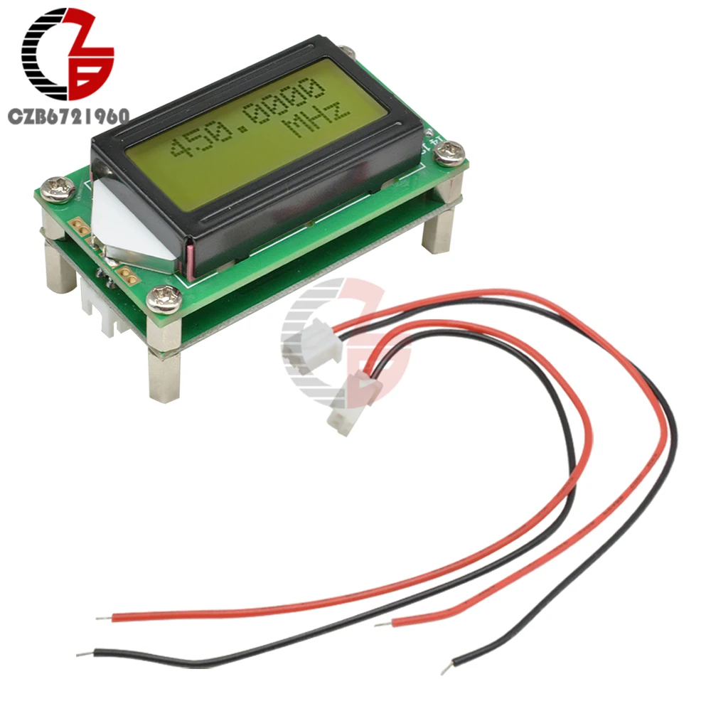 1MHz-1.1GHz RF Frequency Counter Tester Meter Signal Generator Digital LED METER for Ham Radio signal generator signal generator kit
