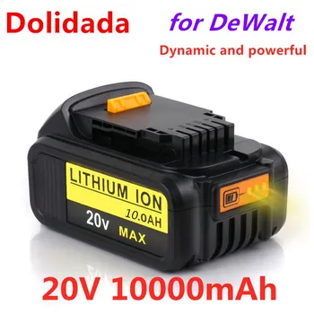 

1-3pcs 20V 10000mah for Dewalt DCB200 Rechargeable Li-ion Battery 20V MAX Replacement for DeWalt DCB205 DCB201 DCB203 Power